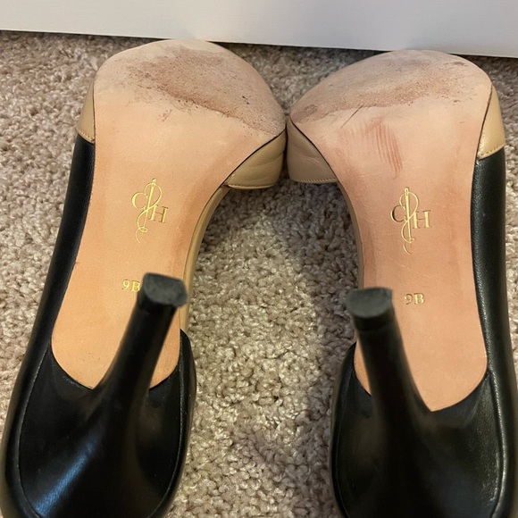 Cole Haan leather 3” high heels (size 9M) - Picture 4 of 4